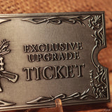 Official Resident Evil 4 Metal Exclusive Upgrade Ticket