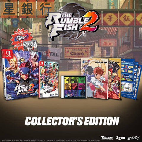 The Rumble Fish 2: Limited Run Collector's Edition (NS) R1