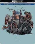 Jurassic World Trilogy Limited Edition Steelbook Edition (4K/Blu Ray)