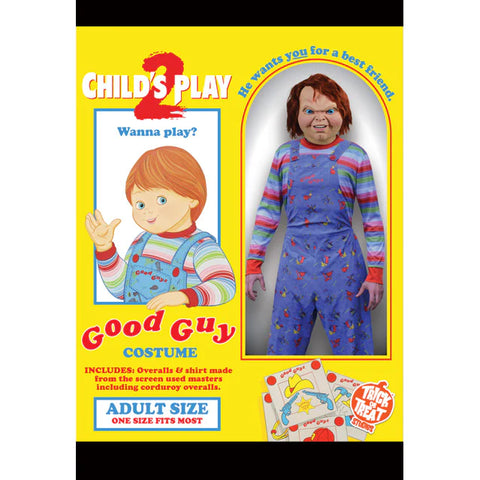 CHILD'S PLAY 2 DELUXE ADULT GOOD GUYS COSTUME