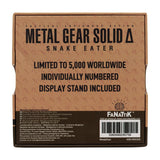 Metal Gear Solid Delta Snake Eater Cobra Unit Medallion