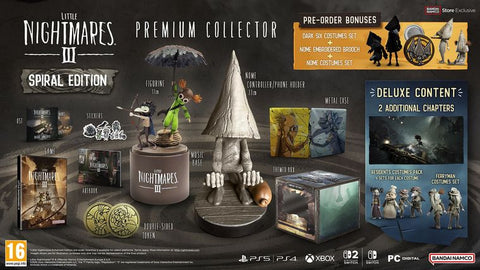 LITTLE NIGHTMARES III PREMIUM SPIRAL EDITION (PS5) R2 - PRE ORDER