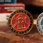 Official Resident Evil 4 Set of Two Metal Shooting Gallery Tokens