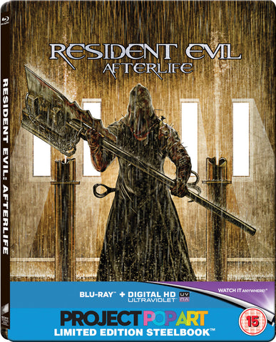 Resident Evil: Afterlife Steelbook Exclusive Limited Edition (Blu Ray) ABC Region Free