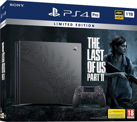 PlayStation 4 Pro 1TB Limited Edition The Last of Us Part 2 Console Bundle (PS4) R2