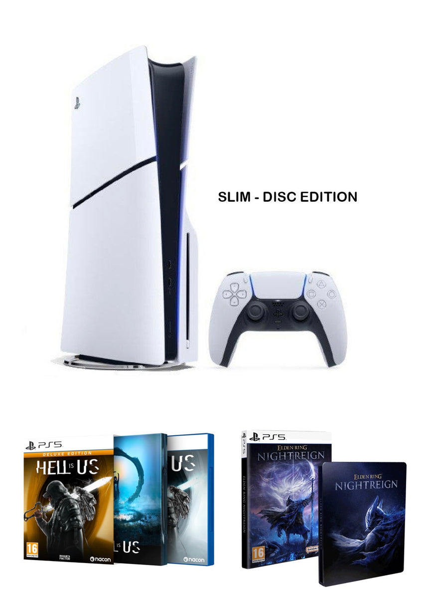 Sony PlayStation 5 Slim Console Disc Edition Bundle 1 (PS5) R2 ...