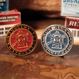Official Resident Evil 4 Set of Two Metal Shooting Gallery Tokens