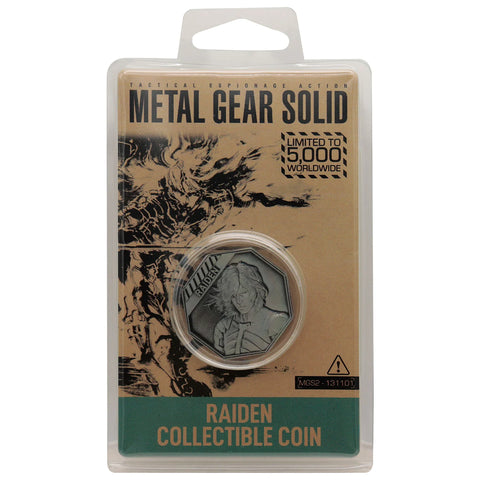 Official Metal Gear Solid 2 Raiden Coin