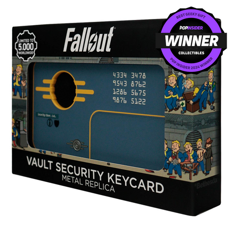 Officially Fallout Vault Security Keycard Metal Replica