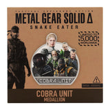 Metal Gear Solid Delta Snake Eater Cobra Unit Medallion