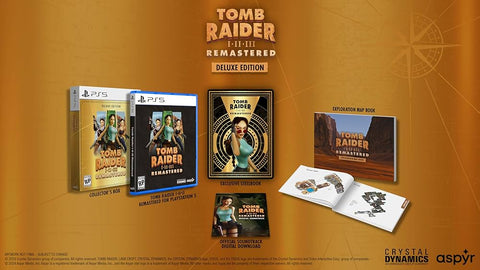 Tomb Raider I-III Remastered Starring Lara Croft Deluxe Edition (PS5) R1