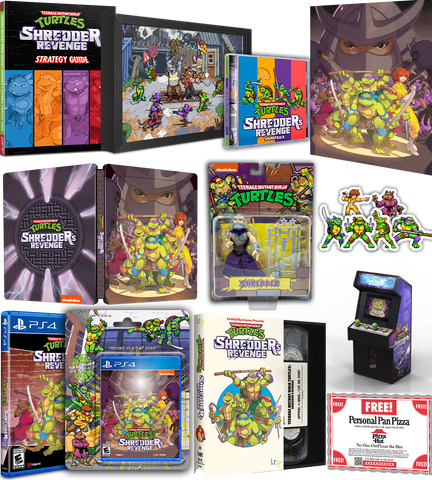 TEENAGE MUTANT NINJA TURTLES: SHREDDER'S REVENGE RADICAL LIMITED RUN EDITION (PS5) R1 - PRE ORDER