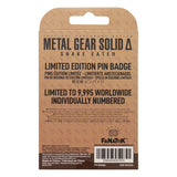 Metal Gear Solid Delta Snake Eater FOX Pin Badge