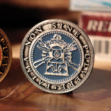 Official Resident Evil 4 Set of Two Metal Shooting Gallery Tokens