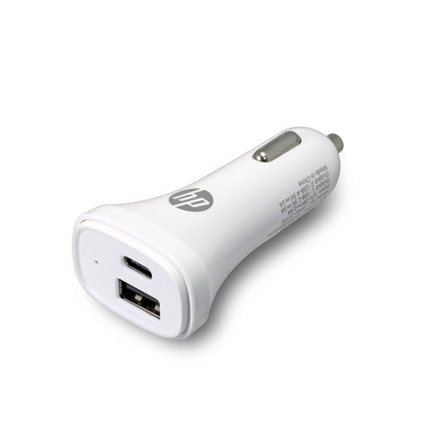 HP USB + Type-C Car Charger