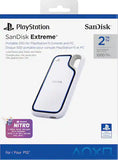 Playstation 2TB SanDisk Extreme Portable SSD Game Drive