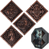 Official RESIDENT EVIL Village Replica House Crest Medallion Collection