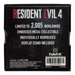 Official Resident Evil 4 Bitores Mendez Medallion