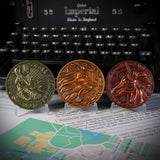 Resident Evil 2 - Set of 3 Medallions US Variant - PRE ORDER