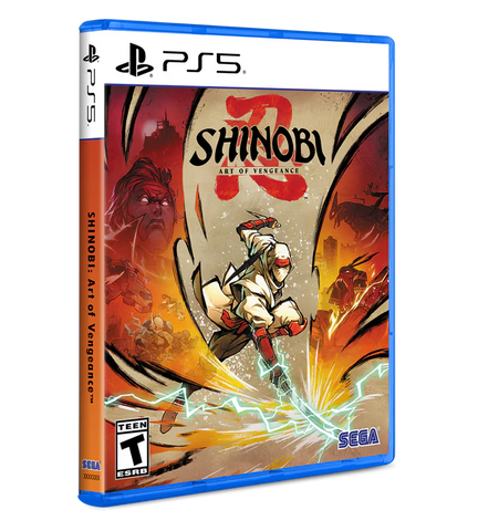 SHINOBI: Art of Vengeance Limited Run Standard Edition (PS5) R1 - PRE ORDER