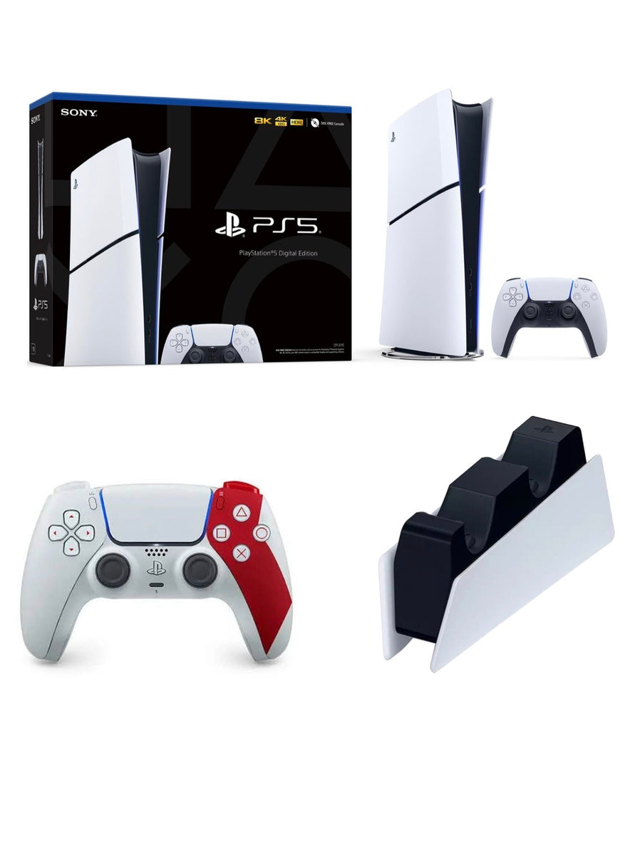 Sony PlayStation 5 Slim Console Digital Edition Bundle 2 (PS5) R2 ...
