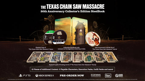 The Texas Chain Saw Massacre 50th Anniversary Collector's Edition SteelBook (PS5) R1