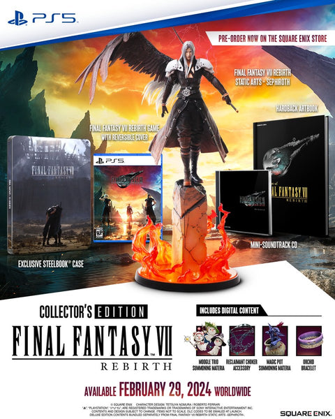 セール！　Fantasy+　World's Most Imaginative The Final Fantasy 7 Rebirth Collector's Edition is here and