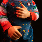 ULTIMATE CHUCKY - GOOD GUY “TOMMY” HEAD & HAND SET