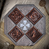 Official RESIDENT EVIL Village Replica House Crest Medallion Collection