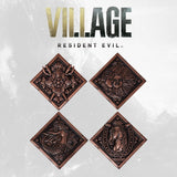 Official RESIDENT EVIL Village Replica House Crest Medallion Collection