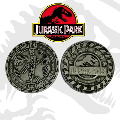 Jurassic Park DNA Collectible Limited Edition Coin