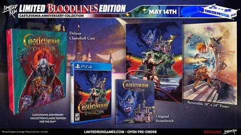 Castlevania Anniversary Collection Limited Run Bloodlines Edition (PS4) R1
