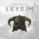 The Elder Scrolls Dragonborn Helmet Pin Badge