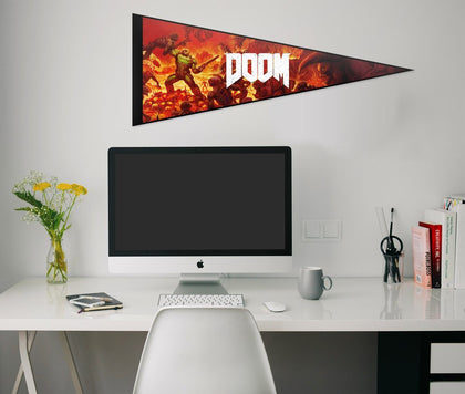 DOOM: Wall Pennant