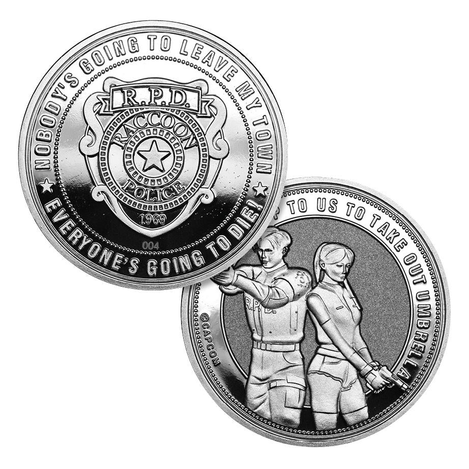 Official Resident Evil 2 Limited Edition Coin – Umbrella Store