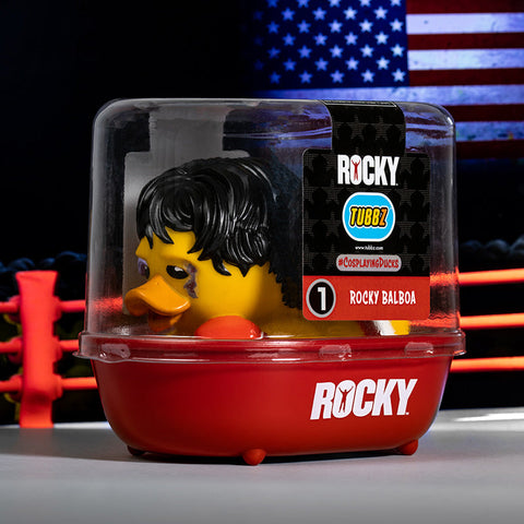 ROCKY ROCKY BALBOA TUBBZ COSPLAYING DUCK COLLECTIBLE