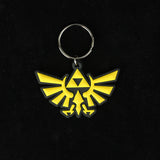 Official The Legend of Zelda Triforce Rubber Keychain