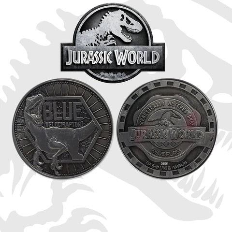 Jurassic World 'Blue' Limited Edition Collectible Coin