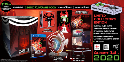 Samurai Jack: Battle Through Time Limited Run Collector's Edition (PS4) R1