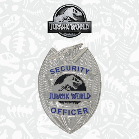 JURASSIC WORLD Limited Edition Replica Security Badge