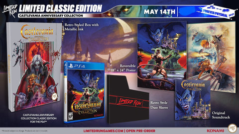 Castlevania Anniversary Collection Limited Run Classic Edition (PS4) R1