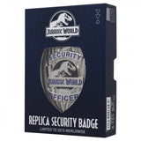 JURASSIC WORLD Limited Edition Replica Security Badge