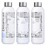 OFFICIAL DREAMCAST WHITE BOWLING PIN STYLE WATER BOTTLE