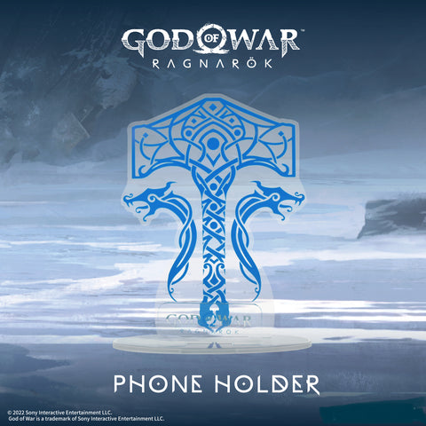 GOD OF WAR RAGNARÖK ACRYLIC PHONE HOLDER