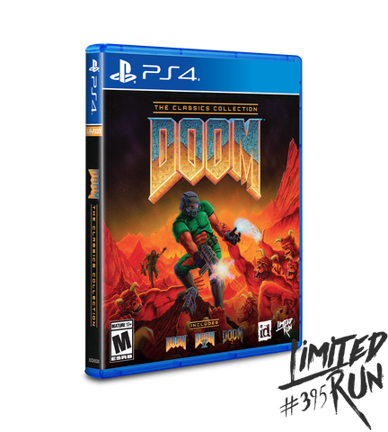 DOOM: THE CLASSICS COLLECTION Limited Run Edition (PS4) R1