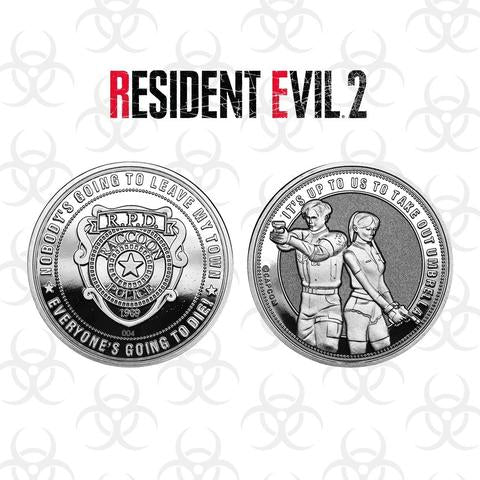 Official Resident Evil 2 Limited Edition Coin