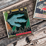 PIN KINGS JURASSIC PARK ENAMEL BADGE SET 1.2