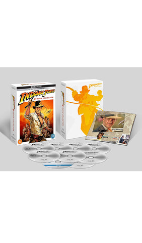 Indiana Jones 4-Movie Collection 4K Ultra HD 2021 (4K/ Blu Ray)