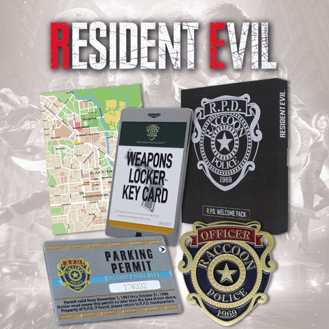 RESIDENT EVIL 2 R.P.D Welcome Pack Limited Edition