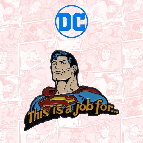 DC Limited Edition Superman Pin Badge